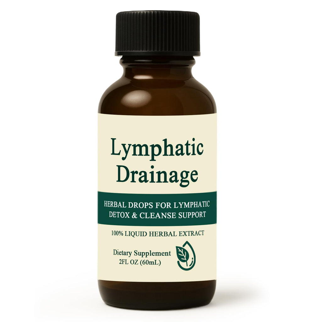 Lymphatic Drainage Drops – Immune Support, Fast-Absorbing, Vegan & Non-GMO | 2 Fl Oz