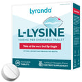 Lyranda® Lysine Cold Sore Treatment - Chewable L-Lysine Tablets, Faster Absorption