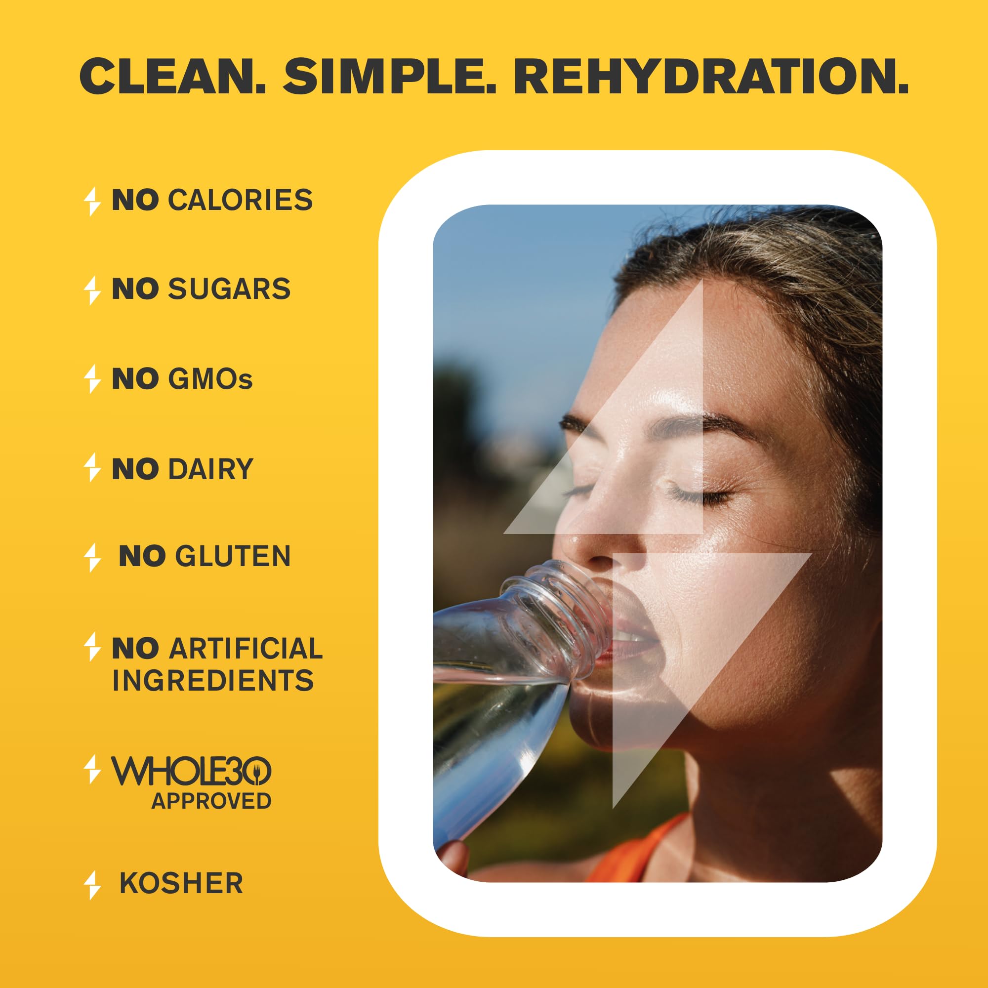 LyteLine Sugar-Free Electrolyte Hydration — 8 Bottles, 320 Servings | Keto & Vegan