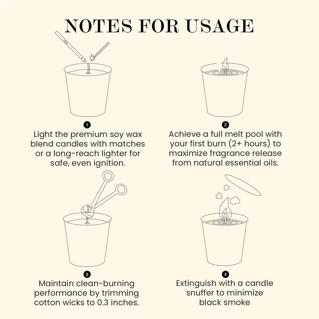 M&SENSE Natural Soy Candle - Eucalyptus Spearmint, 16.6 oz