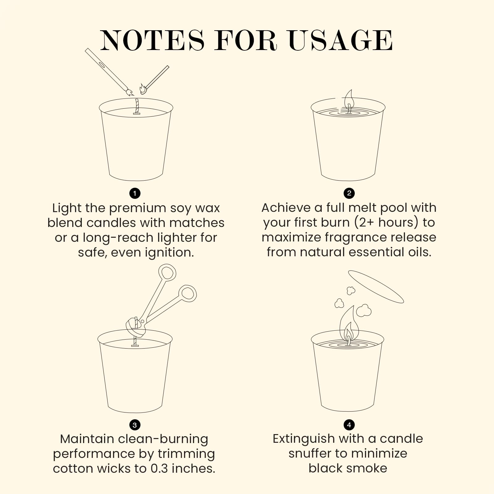 M&SENSE Natural Soy Candle - Eucalyptus Spearmint, 16.6 oz