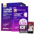 m2 Liquid Collagen – Night Beauty Drink with GABA & Biotin | 68% Collagen Boost in 24H | No Added Sugar (8pk)
