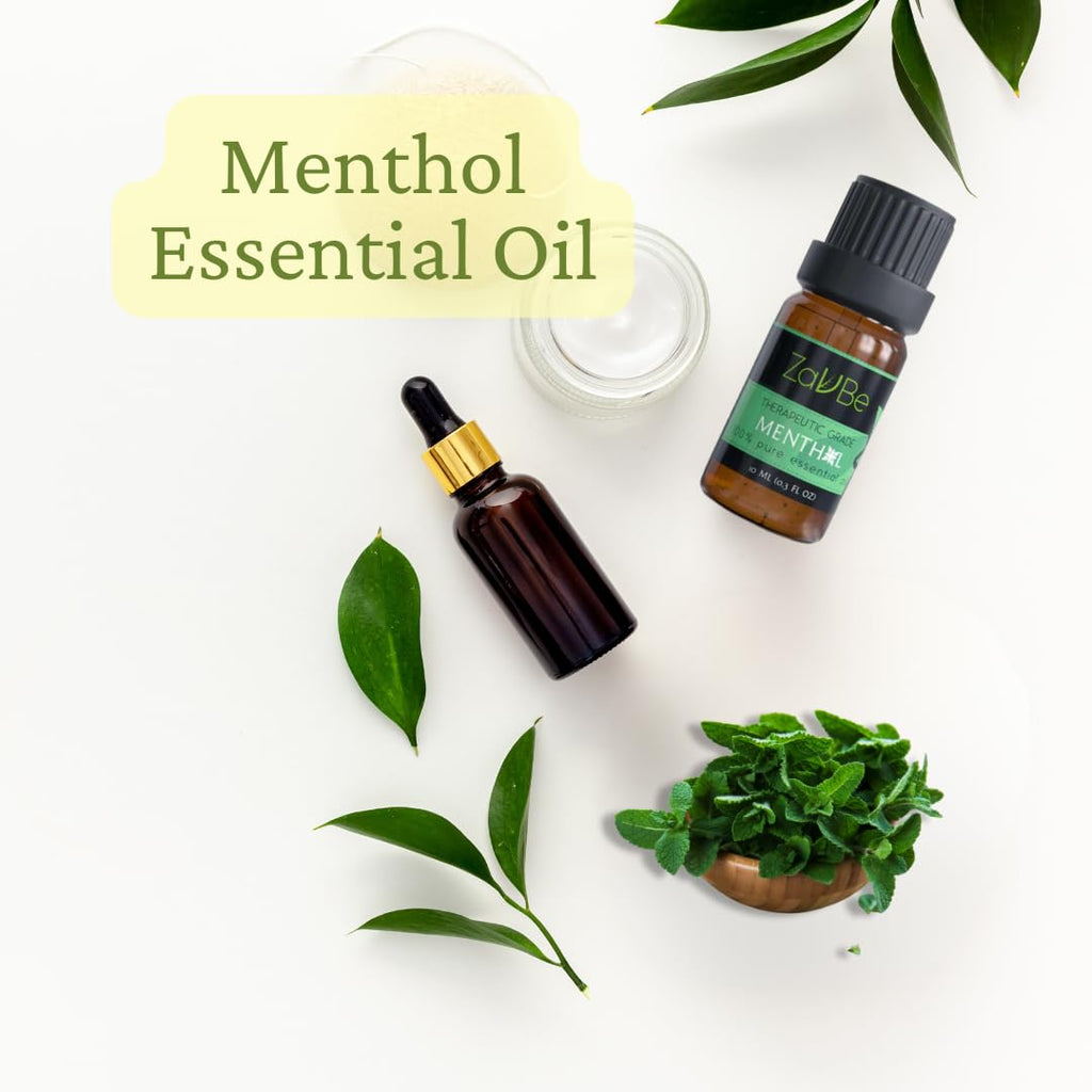 MABUA Menthol Breathe Essential Oil Blend 120 ml | Pure Essential Oil for Diffuser - Therapeutic Grade