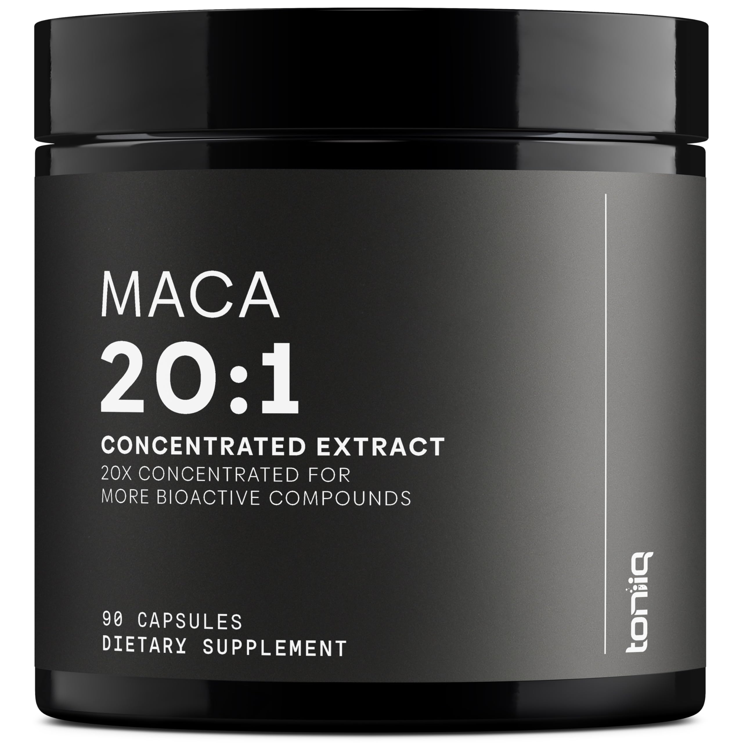 Maca Root 20:1 Extract - Black Red Yellow Maca Complex - 90 Caps