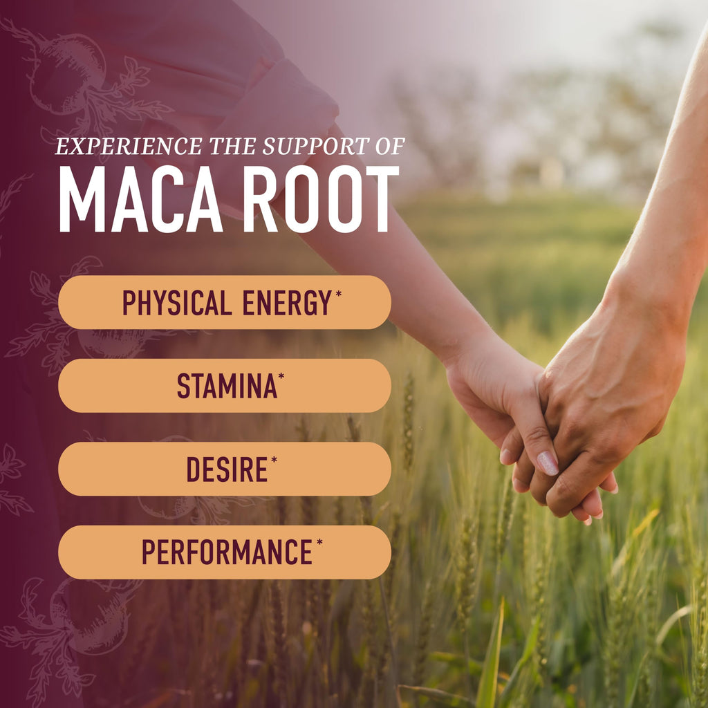 Maca Root Gummies Peach Flavor - 200mg Extra Strength for Energy & Hormone Balance
