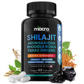 MACRO VITAL Shilajit 8-in-1 Supplement for Men & Women | 60 Veggie Capsules