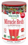 MacroLife Naturals Miracle Reds – 19-Superfruit Powder with Probiotics & Enzymes
