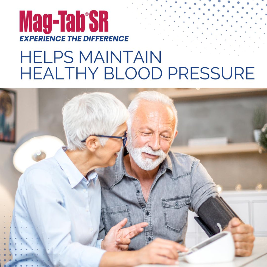 MAG-TAB SR Extended Release Magnesium Lactate – 100 Count
