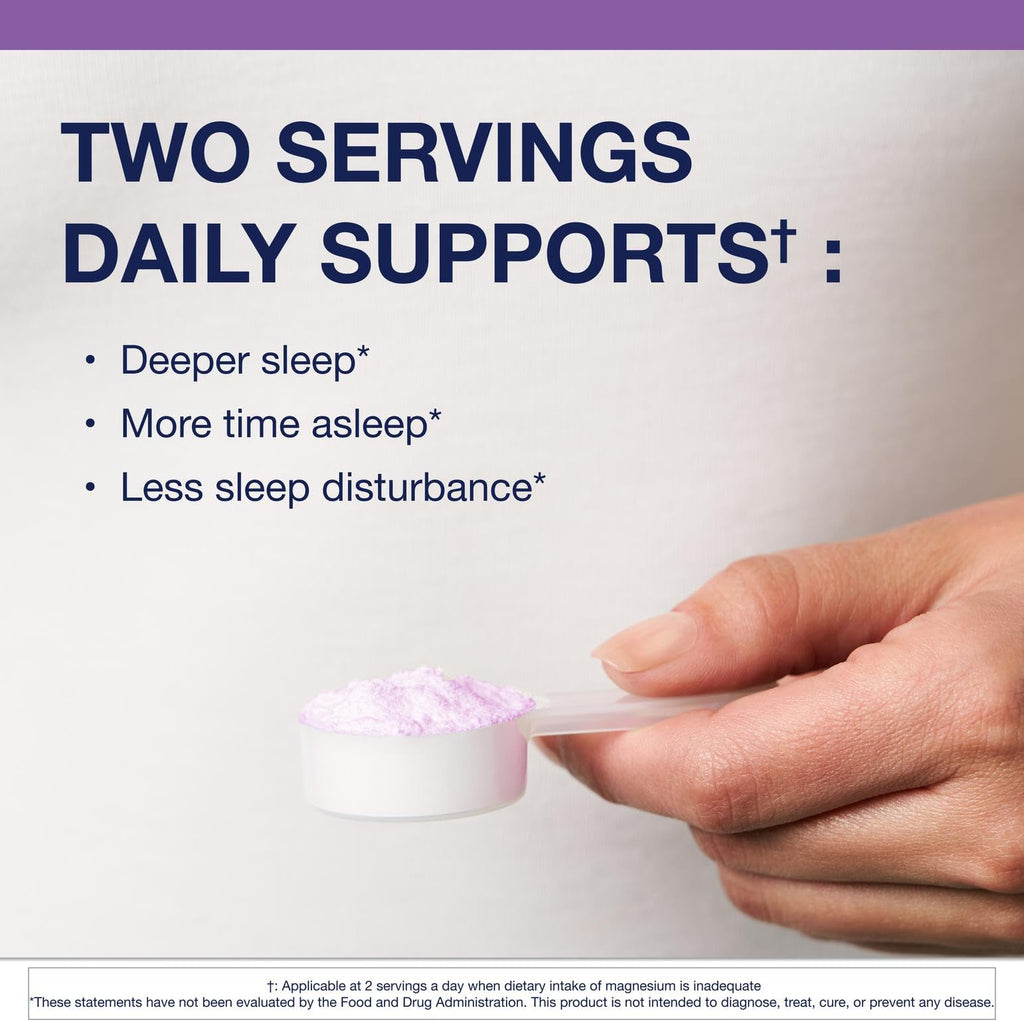Metagenics MagActive Magnesium Night Powder – Sleep Support (Melatonin-Free)
