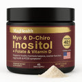 MagHealth Inositol Powder 40:1 – Myo-Inositol & D-Chiro Inositol + Folate, Vitamin D | 45-Day Supply | Menstrual & Fertility Support