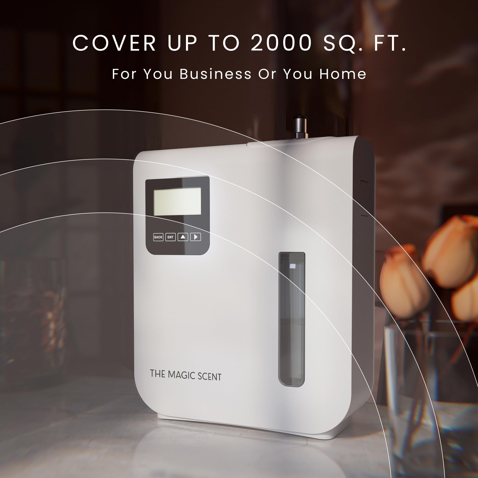 The Magic Scent Diffuser – Waterless Nebulizing Scent Machine for Home & HVAC