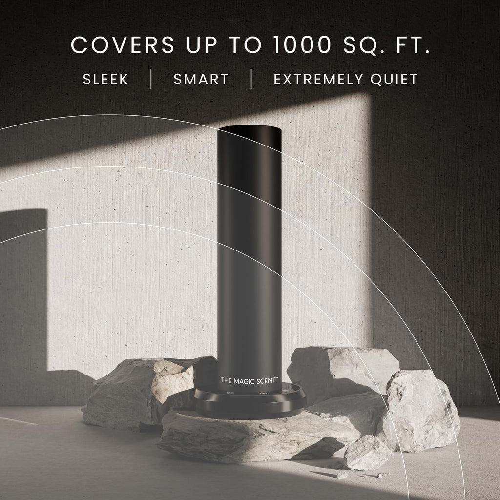 The Magic Scent Bluetooth Tower Diffuser - Waterless, Ultra-Quiet