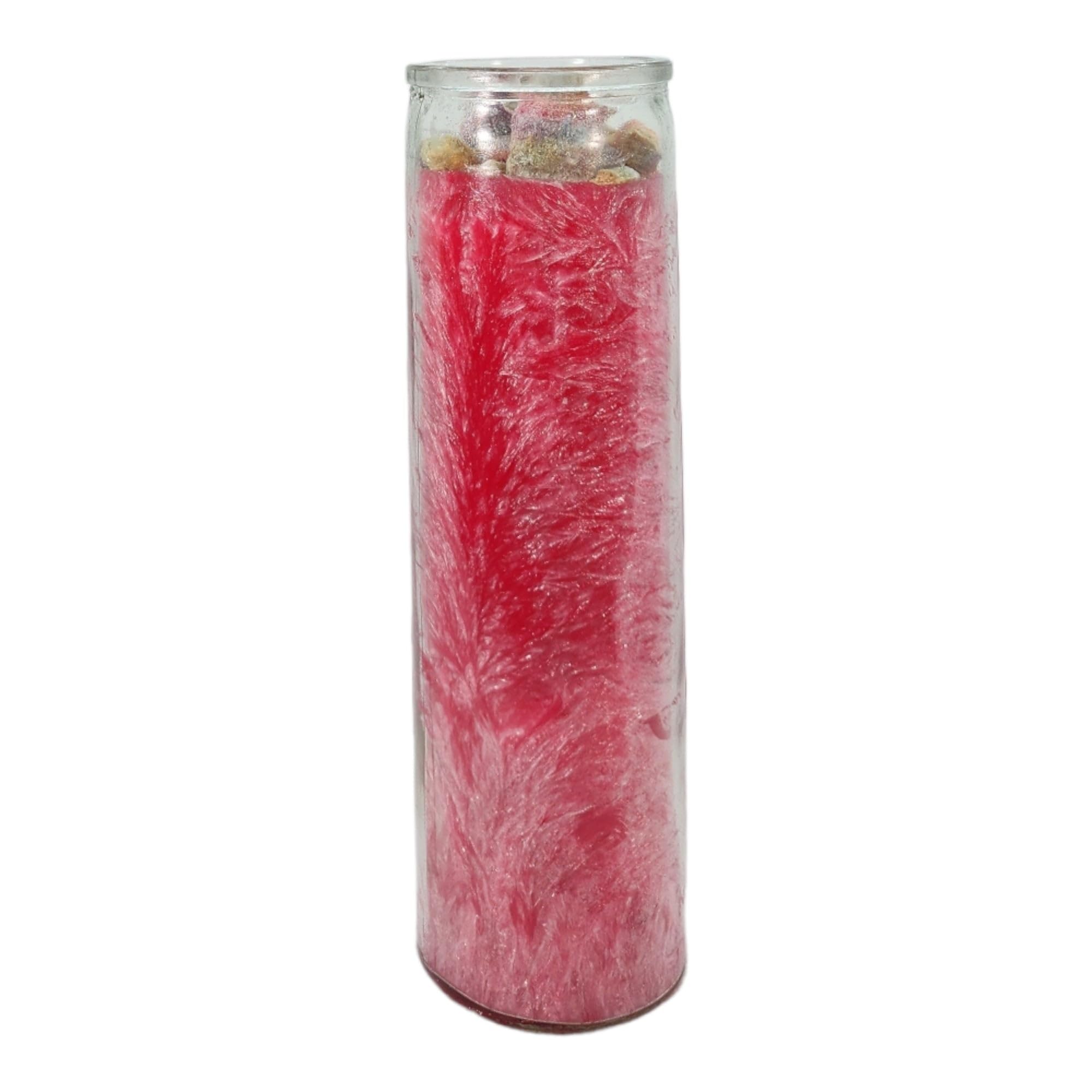 MAGICK SPACE Hummingbird Chuparrosa Palm Wax Candle – Pink Spiritual Intention