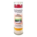 MAGICK SPACE Road Opener 7-Color Palm Wax Candle | Abre Caminos Spiritual Intention