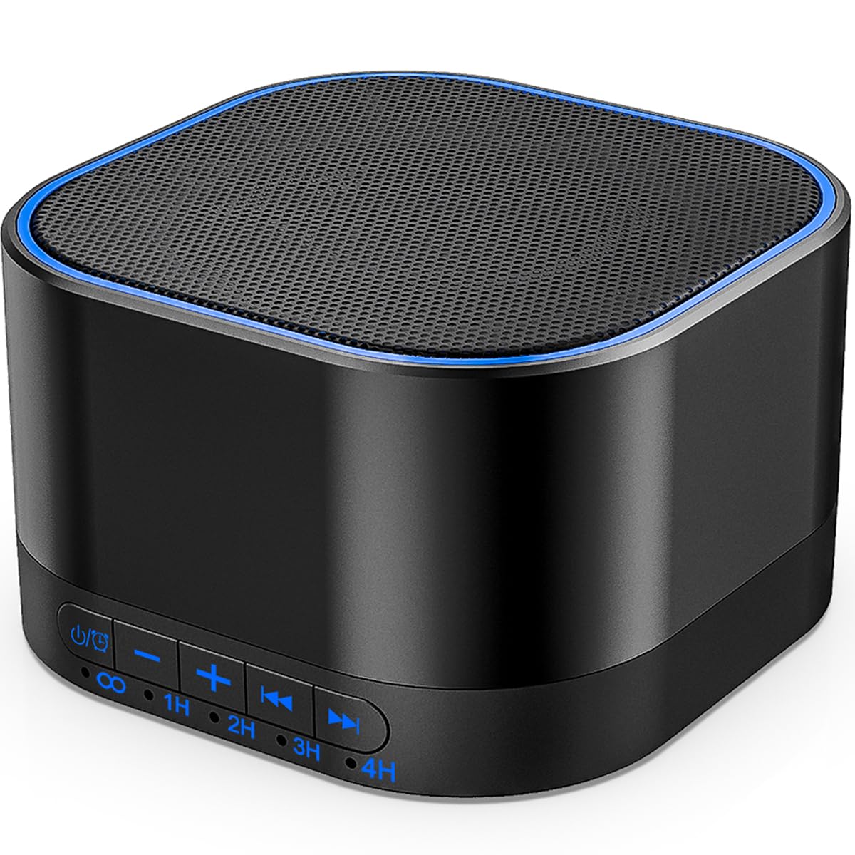 Magicteam White Noise Machine — 20 Non-Looping Sounds, 32 Levels, Memory Function, AC/USB