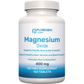 Magnesium 400mg High Potency Supplement – Immune Support, Muscle Recovery | 120 Tablets
