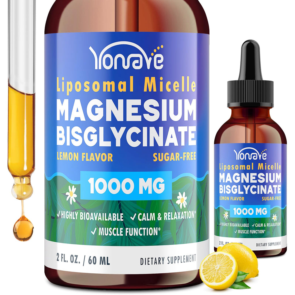 Magnesium Bisglycinate Liquid – High Absorption Liposomal Micelle (60ml)