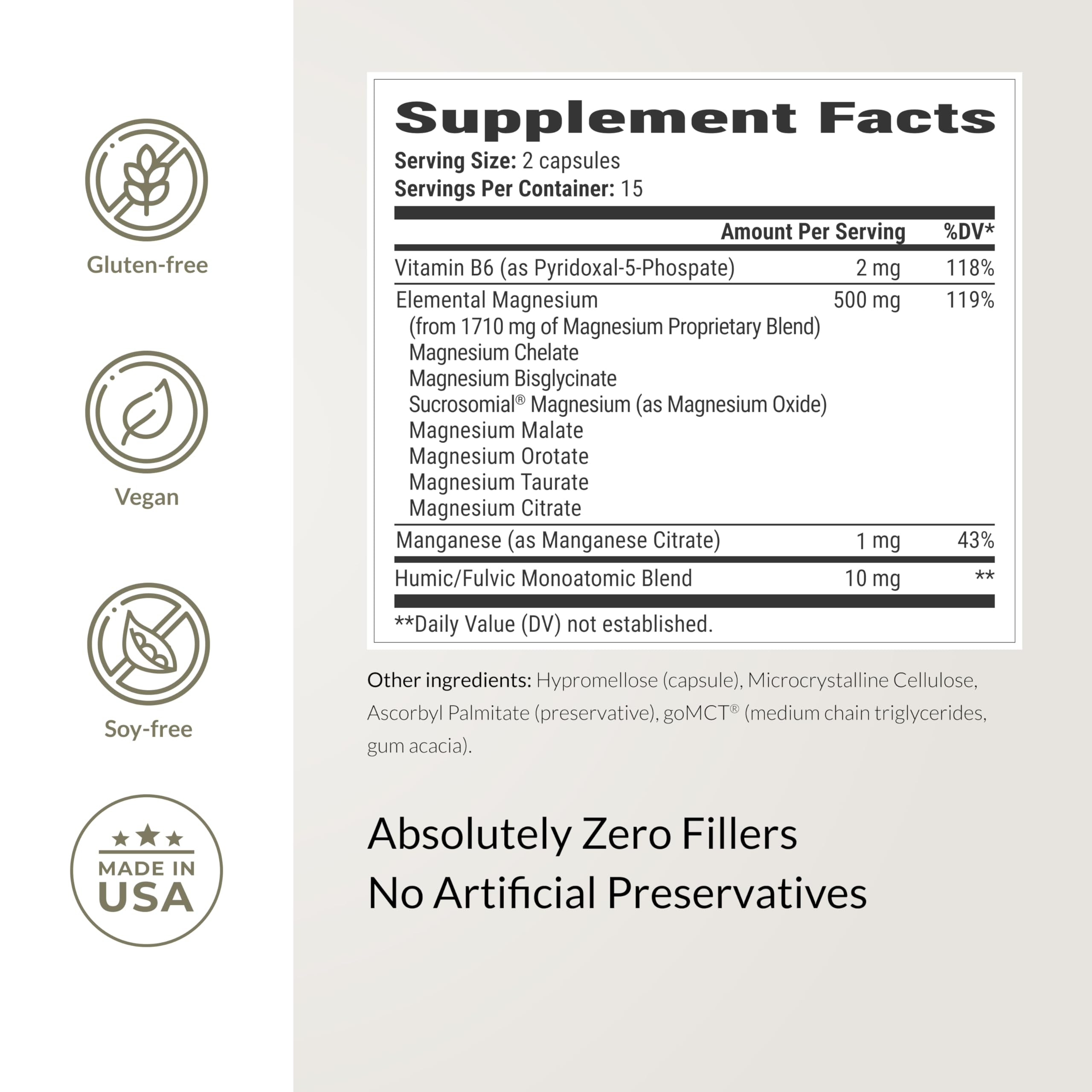 BIOptimizers Magnesium Breakthrough Complex – 7 Mg Forms for Sleep & Focus | 30 Capsules