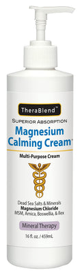Magnesium Calming Cream 16 oz | Soothing Mineral Moisturizer