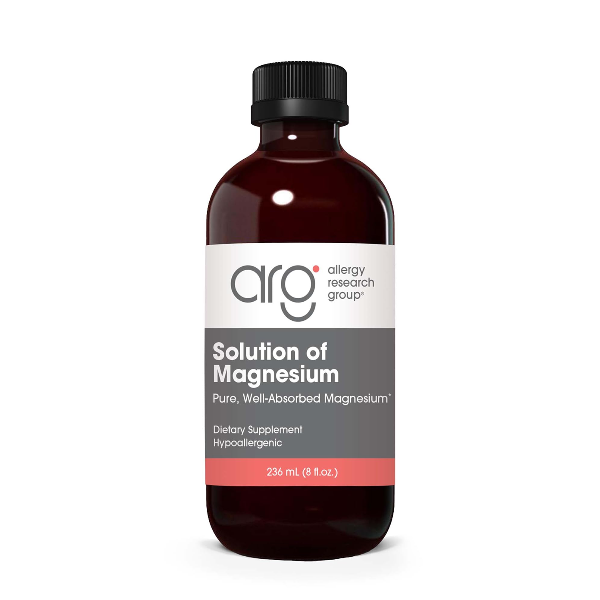 Allergy Research Group Magnesium Chloride Liquid - 66.5 mg, 8 oz, GI Tract Support