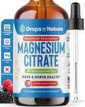 Magnesium Citrate Liquid – Bioavailable 150 mg Magnesium, Vegan (Mixed Berry, 60 mL)