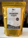Magnesium Citrate Powder 500g – 400 mg Magnesium, Gluten Free