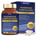 Magnesium Complex 700mg 12-in-1 | Sleep, Calm & Heart Health | Vegan 120 Caps