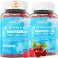 EnvyCure Magnesium Complex Gummies 400mg – 8 Forms + Ashwagandha, D3 & B12 | Vegan 120ct