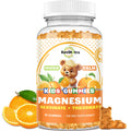 Magnesium Complex Gummies for Kids & Adults – Vegan, Sugar-Free Orange Flavor, 60 Gummies