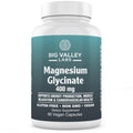 Magnesium Glycinate 400 mg – High-Absorption Chelated Magnesium, 90 Capsules | Big Valley Labs