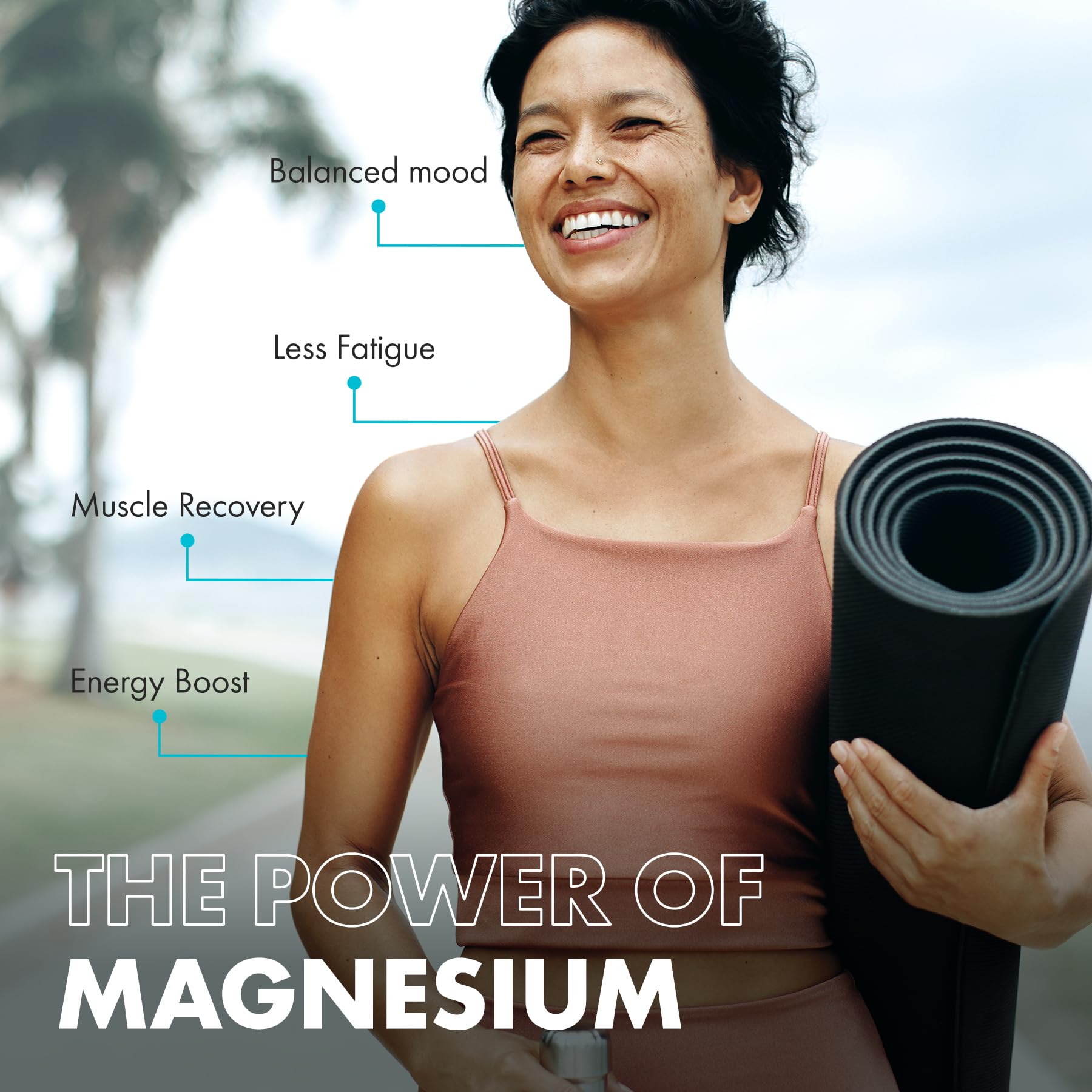 Magnesium Glycinate 500mg – 3 Month Supply | High Strength, Vegan & Gluten Free | Made in UK