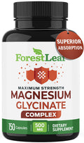 Magnesium Glycinate 500mg Complex – Sleep & Calm, 150 Capsules | ForestLeaf
