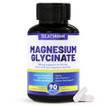 Magnesium Glycinate Capsules 380mg – High-Absorption Magnesium, 45 Servings