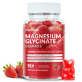Magnesium Glycinate Gummies 1000mg – Sugar Free Sleep Support | 90 Strawberry Gummies