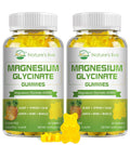 Magnesium Glycinate Gummies – Sugar-Free Magnesium Supplement with 400mg Glycinate + 200mg L-Threonate | 120 Pineapple Gummies