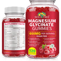 Magnesium Glycinate Gummies 600mg for Adults – Relaxation & Sleep Support | 120 Count | Non-GMO, Sugar Free