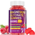 Magnesium Glycinate Gummies 600mg – High Absorption for Sleep & Mood (60 Count)
