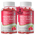 Magnesium Glycinate Gummies Sugar Free – Sleep & Muscle Support (180 Raspberry)