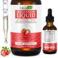 Magnesium Glycinate Liquid Drops - High Absorption, Strawberry, 2 oz