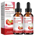 M inch Magnesium Glycinate Liquid Drops – High Absorption Magnesium (Strawberry), 2 Pack for Kids & Adults