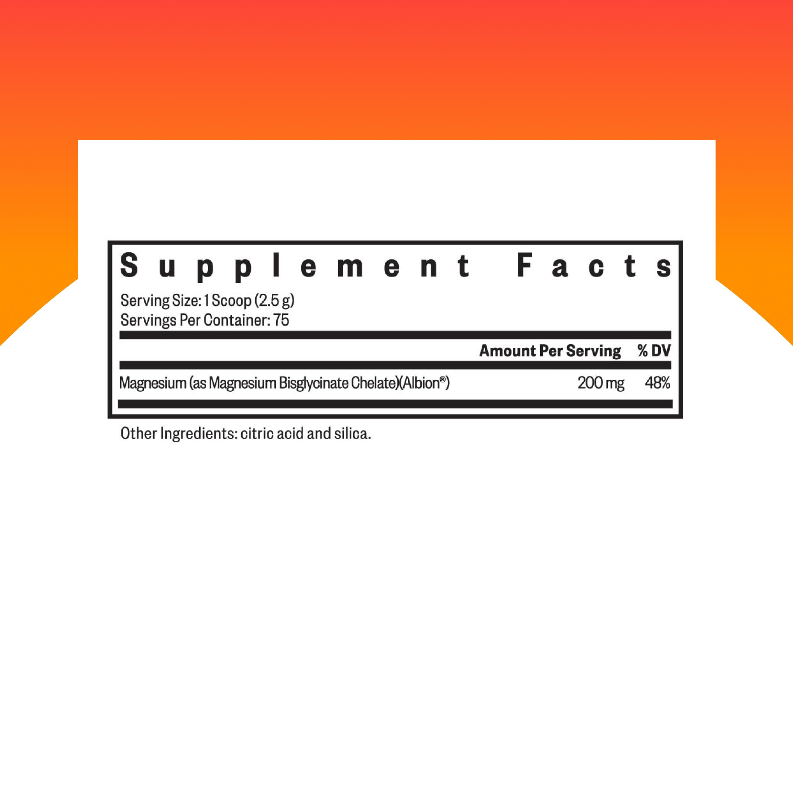 Seeking Health Magnesium Glycinate Powder 200 mg per Serving – Sleep & Relaxation