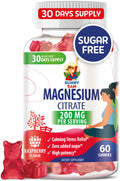 Magnesium Gummies 200mg – Calm Chews for Kids & Adults | Mood & Muscle Support