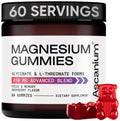 Magnesium Gummies 410 mg – Vegan Glycinate & L-Threonate, 60 Chewables