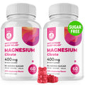 Magnesium Gummies Sugar-Free - Calm Sleep Support Magnesium Citrate Gummies (120 Count) for Kids & Adults