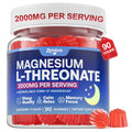 90 Count Magnesium L-Threonate Gummies 2000mg – Cognition & Sleep Support