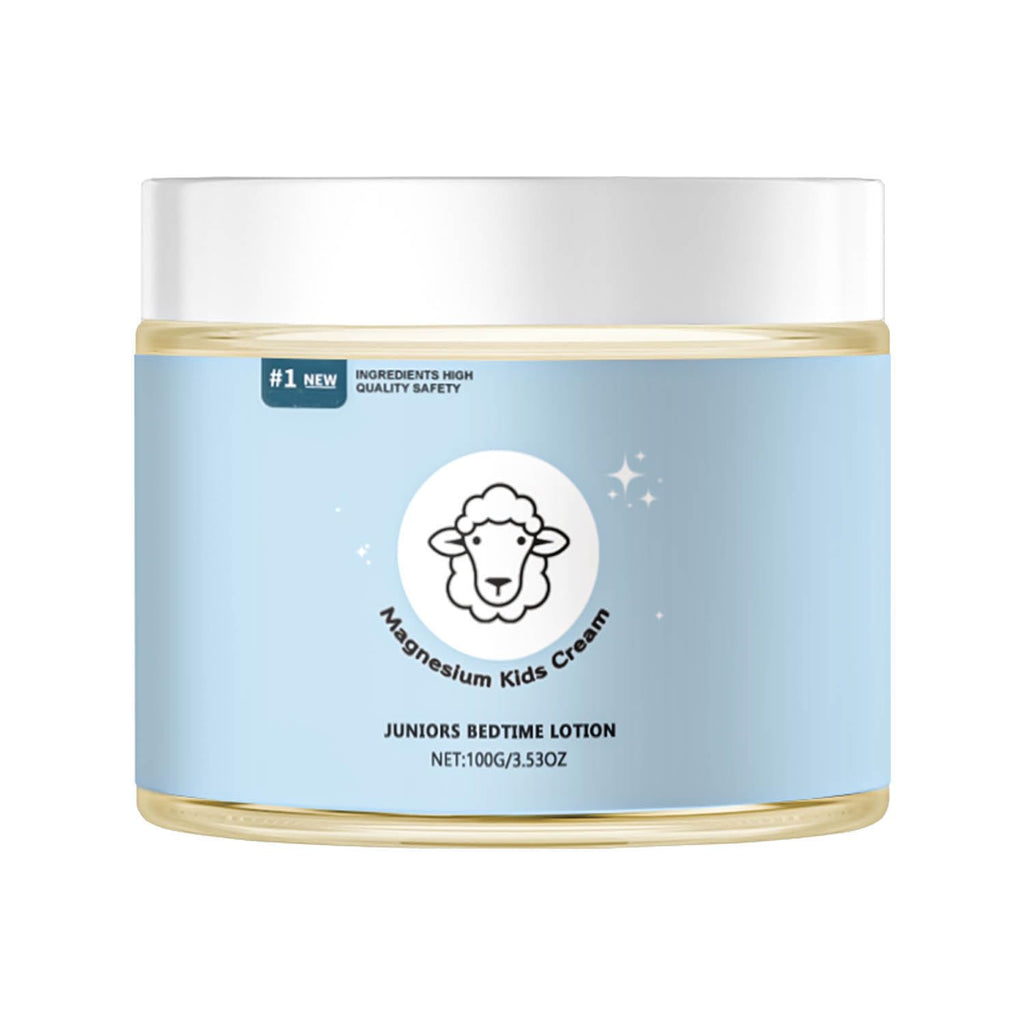 Magnesium Lotion for Kids – Sleep & Relaxation Cream (3.53 oz) – Bedtime Support Without Melatonin