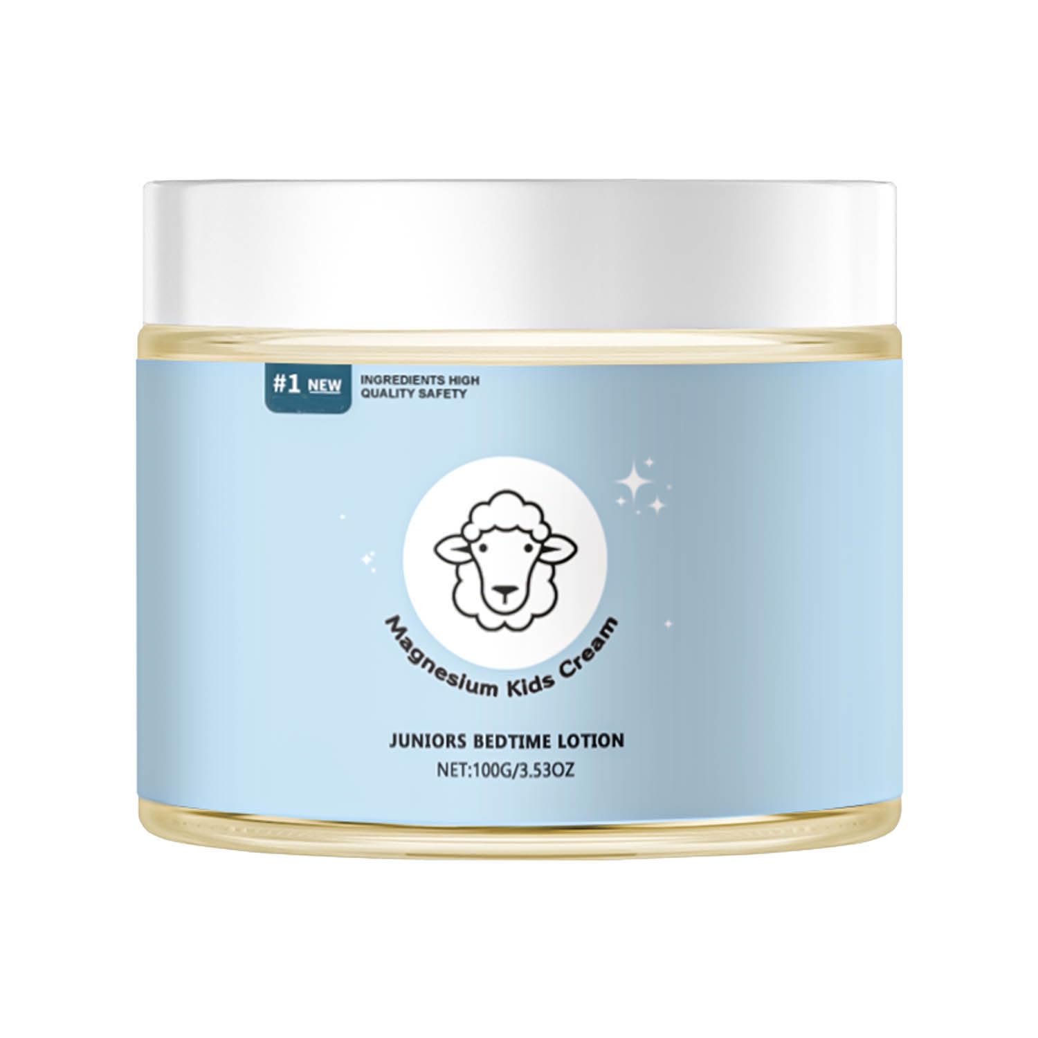 Magnesium Lotion for Kids – Sleep & Relaxation Cream (3.53 oz) – Bedtime Support Without Melatonin