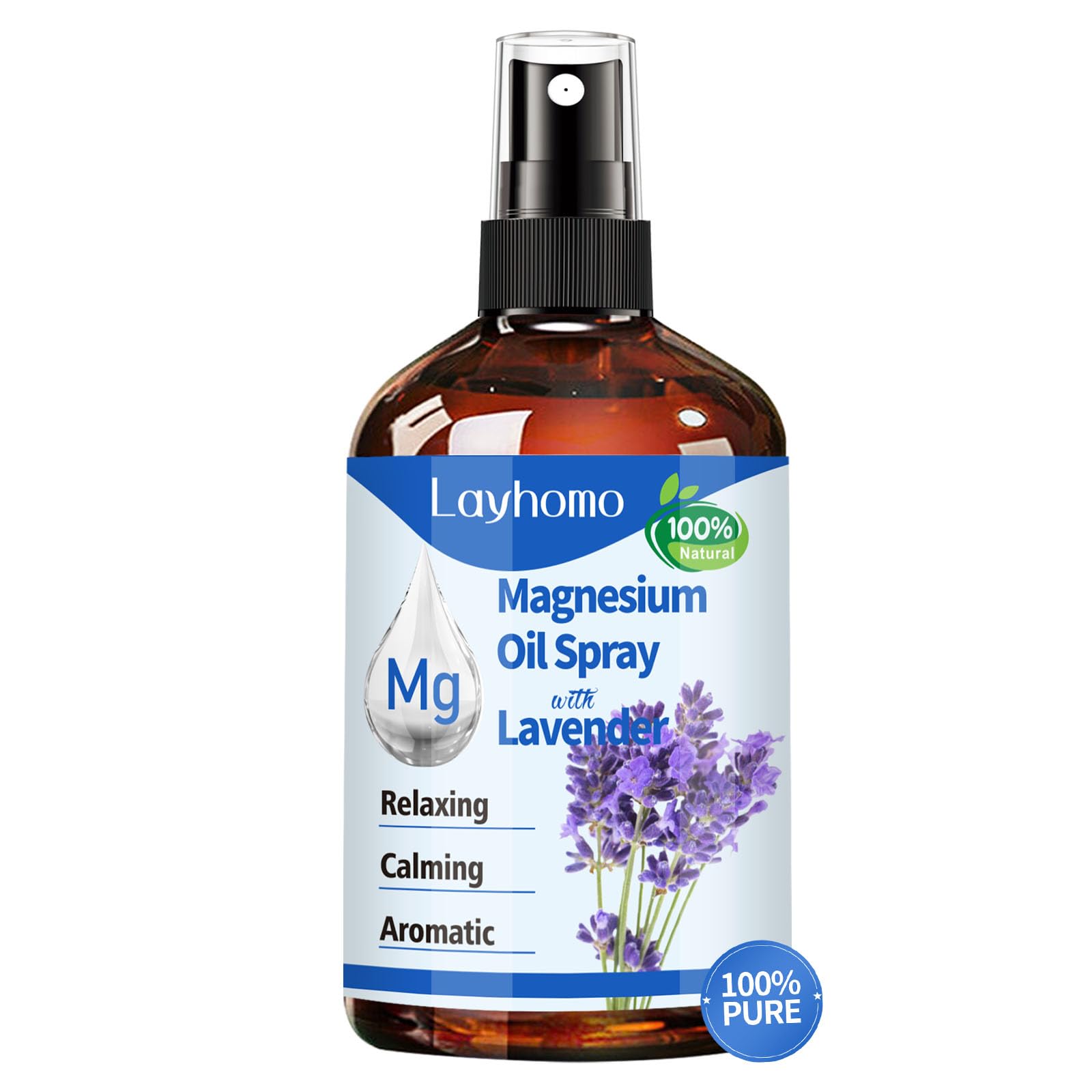 Magnesium Oil for Feet - Lavender 200ml Spray for Sleep & Relaxation