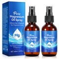 Magnesium Oil Spray – Pure, Natural & Organic (4 oz x 2) – Easy Absorption