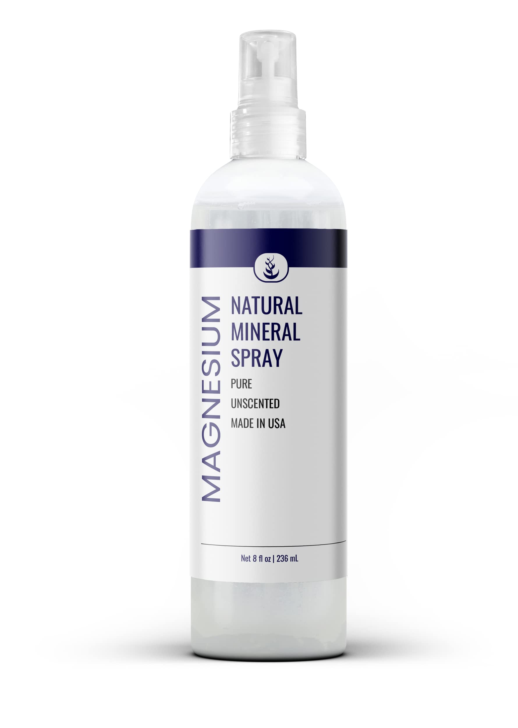 Pure Original Magnesium Oil Spray (8 fl oz) – Pure & Unscented, Made in USA